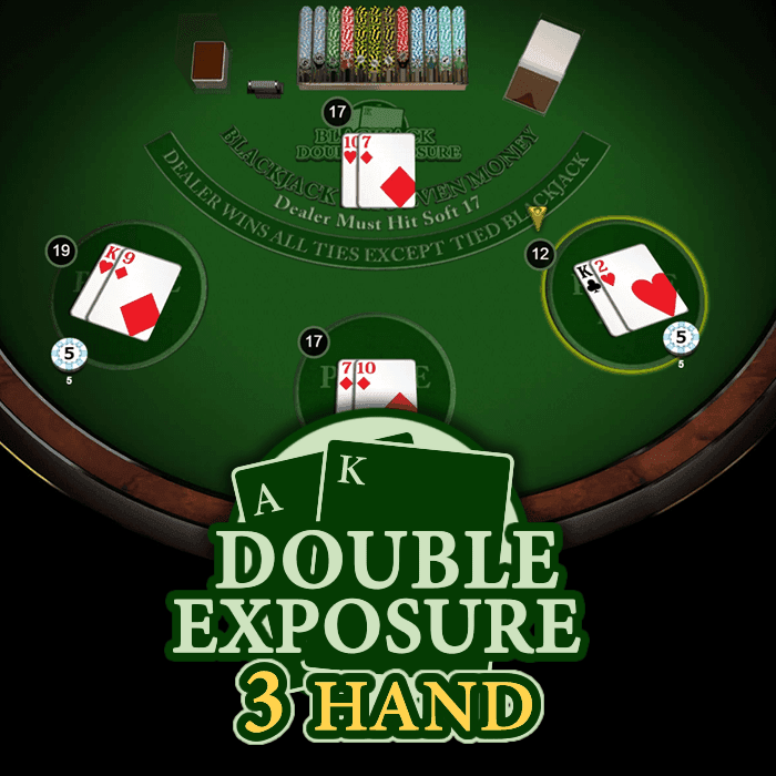 Blackjack Double Exposure 3 Hand — HABANERO